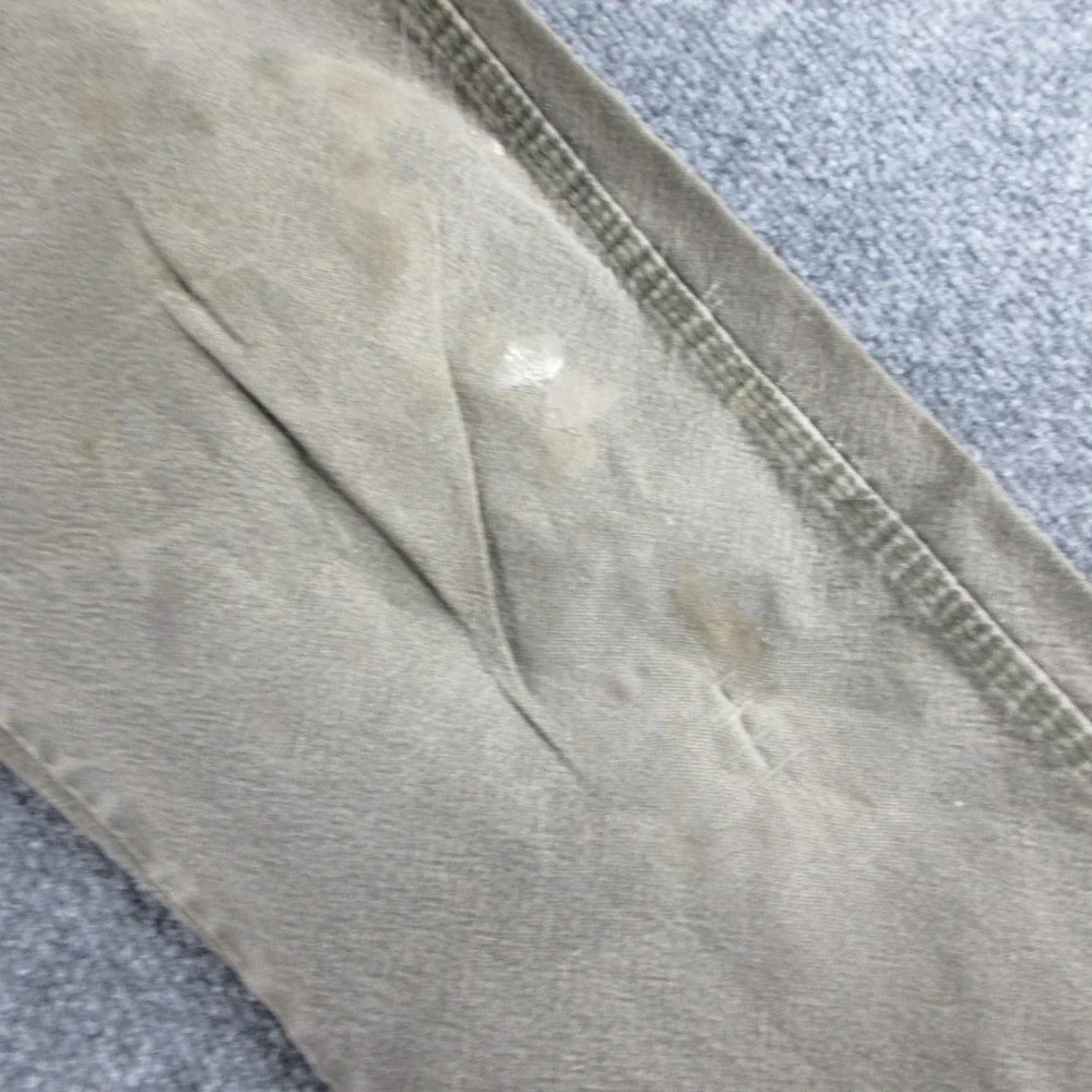 VINTAGE Dickies Jeans Men 32x31 Green‎ Straight Carpenter Distressed Work Y2K *